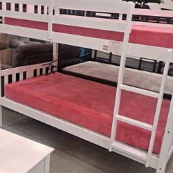 Robbinsdale Antique White Twin/Full Bunk Bed Panels
Ashley Furniture$10 Down Payment And Financing Available