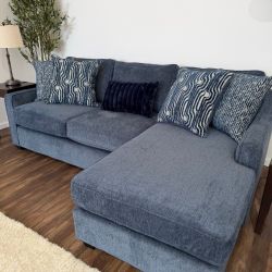 New Sofa With Reversible Chaise - Delivery Available