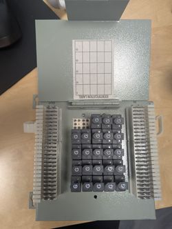 Circa Enterprises - 1890ECT1/NSC-25 - Circa Telecom 1890ECT1/NSC-25 Indoor BET CAT 3 66/66 Block Cover, 25 Pair