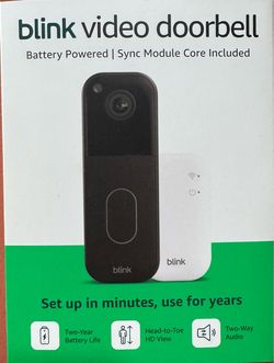 Blink Wireless Video Doorbell System,