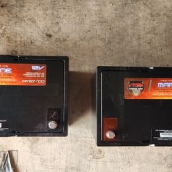 2.    V MAX 100AH AGM Batteries 