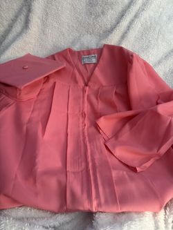 Pink Cap And Gown
