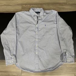 Vintage 90s Polo Ralph Lauren Men’s 17 1/2 Button Down Shirt 