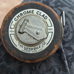 Chrome Clad 25, Tape Measure By Lufkin Rule Co