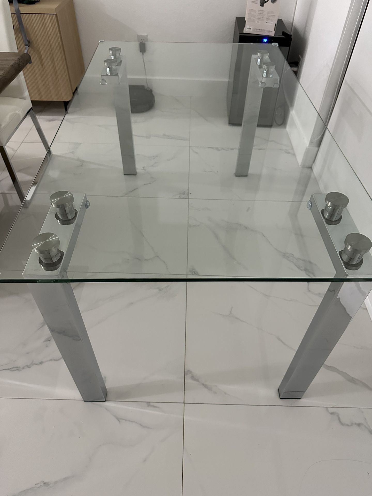 Modani Glass Dining Table