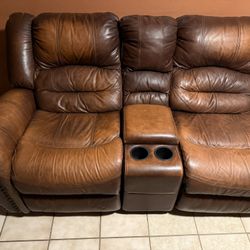 Brown Recliner Sofas