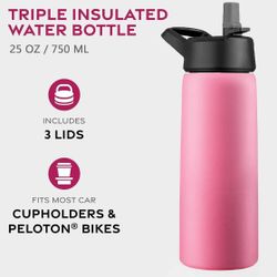 Sports Bottle  French Rose Color  New 