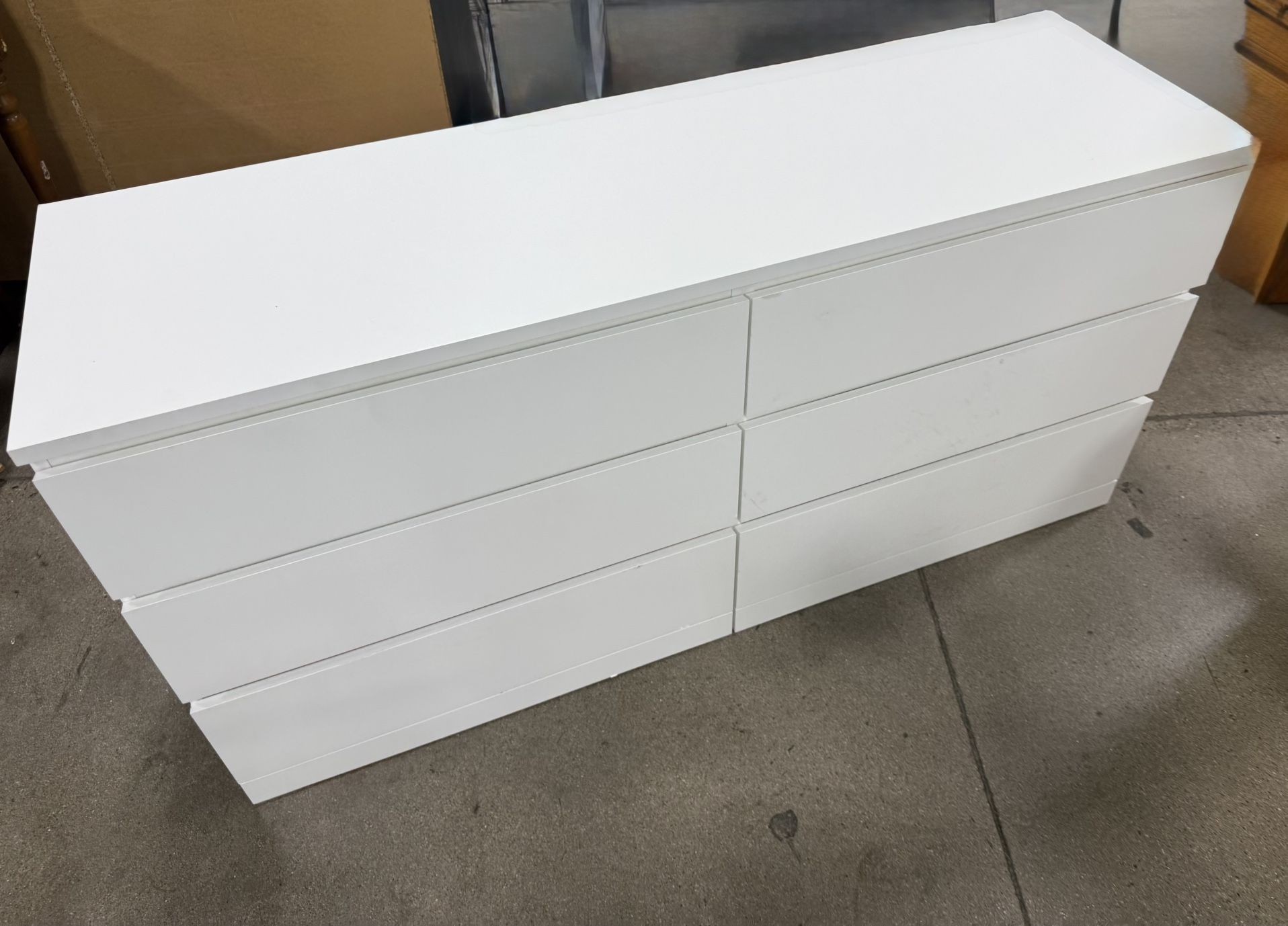 White IKEA Dresser