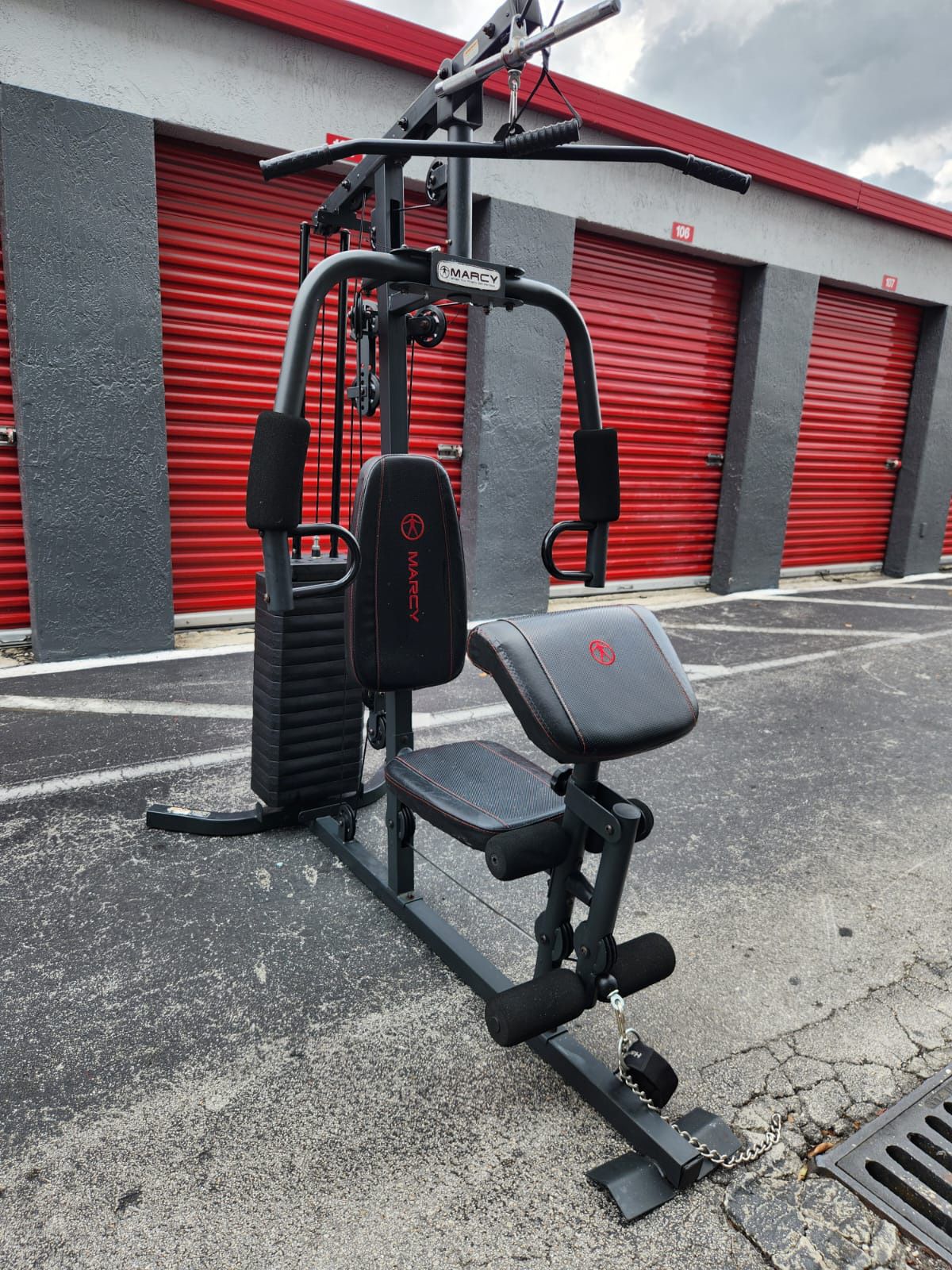 Home Gym Marcy Machine (150 lbs + Attachments)