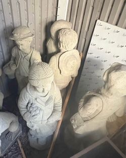 Concrete Garden Statues – Set of Figures