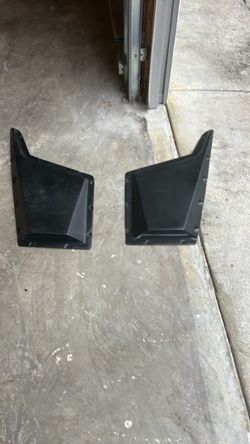 2 hummer fiberglass hood light decor