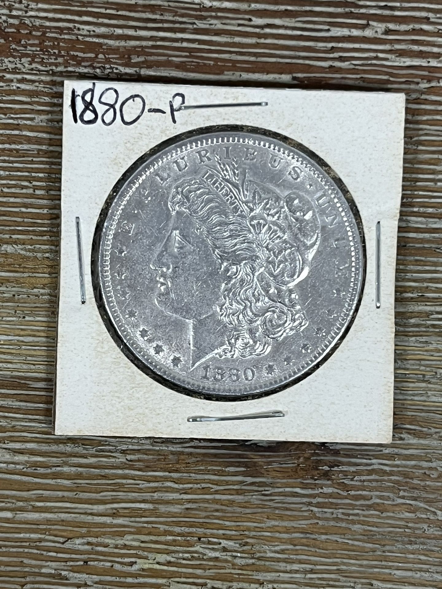 Morgan Dollar Silver Coin 1880 Philly 