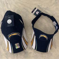 Chargers — Baseball Cap And Visor. (NEW with Tags)