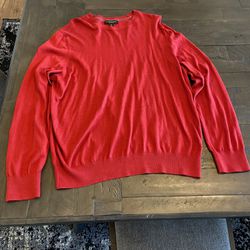 banana republic luxury blend sweater mens XL (Red)