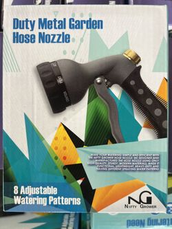 Metal Garden Hose Nozzle $3each - 2x$5
