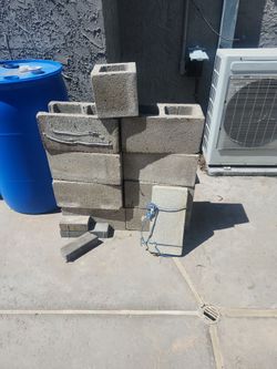 Cinder blocks
