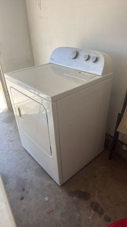 “Whirlpool Gas Dryer – White
