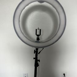 Ring Light Camera Perfect for Lighting
