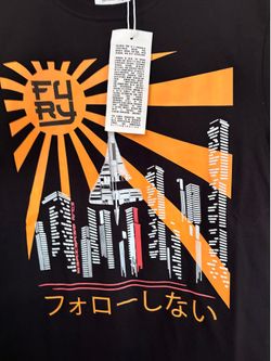 Reigning Fury Tokyo Cyberpunk Graphic Tee ⚡️🇯🇵