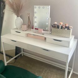 Vanity Desk With Top Add On 