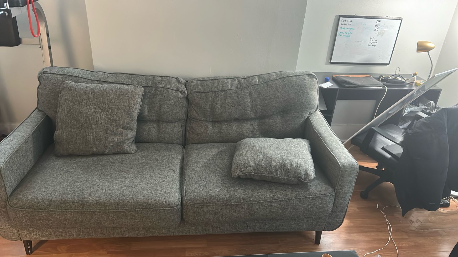 Couch (Black And Grey) 