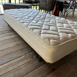 Twin Bed With Mattress. 