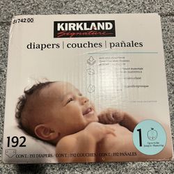 Kirkand diapers Size 1