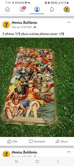 I Phone 7/8 Pluss Anine Phone Case