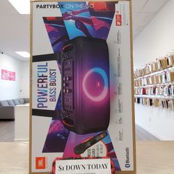Jbl Party Box On The Go Speaker - $1 DOWN PAYMENT - NO CREDIT NEEDED
