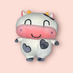 Heart Cow Plushie