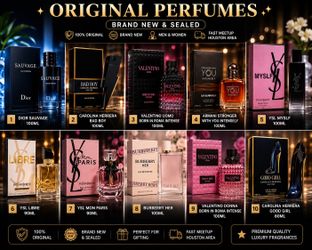 Original perfumes available ✨   Men and women   Brand new and sealed