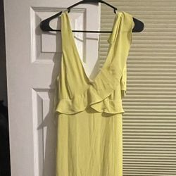 BCBGMAXAZRIA yellow Dress 