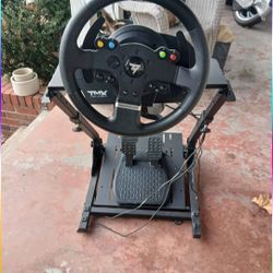 TMxForce Thrust Master,  Wheel And Pedal Frame