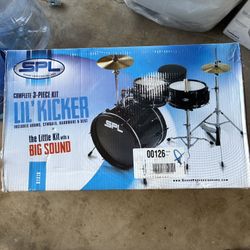 Mini Drum Set - 3 Piece 