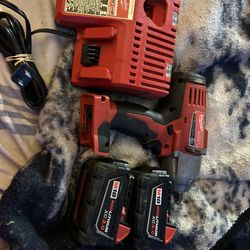 Milwaukee Impact Wrench 1/2” And Tool Bag Milwaukee