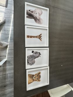 Animal Prints With Frames