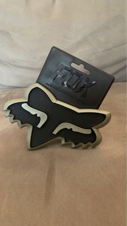 Fox racing tow hitch cover black/charcoal color 2” trailer hitch Atv Dirt bike