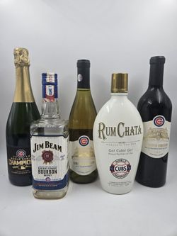 Cubs wine Collector bottles