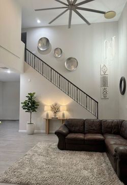 L shape leather sectional