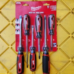 Milwaukee
Multi-Bit Screwdriver Set with Cushion Grip (6 Piece)