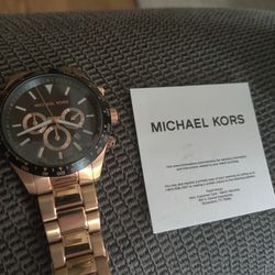 Man's Gold Tone Watch by Michael  Kors 