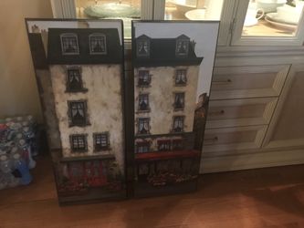 City painting set