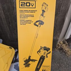 DEWALT

20V MAX Cordless Lithium-Ion String Trimmer and Blower Combo Kit with (1) 4.0 Ah Battery and Charger