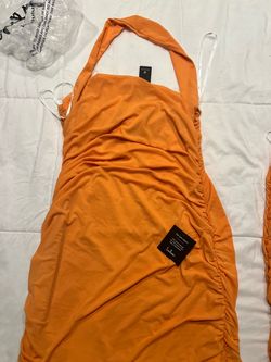 Orange dress