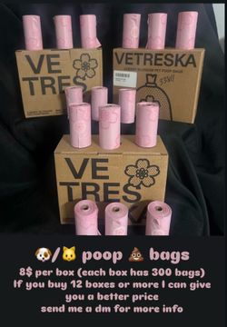 Poop Bags for Dogs/Cats