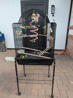 Parrot Cage bird cage with stand