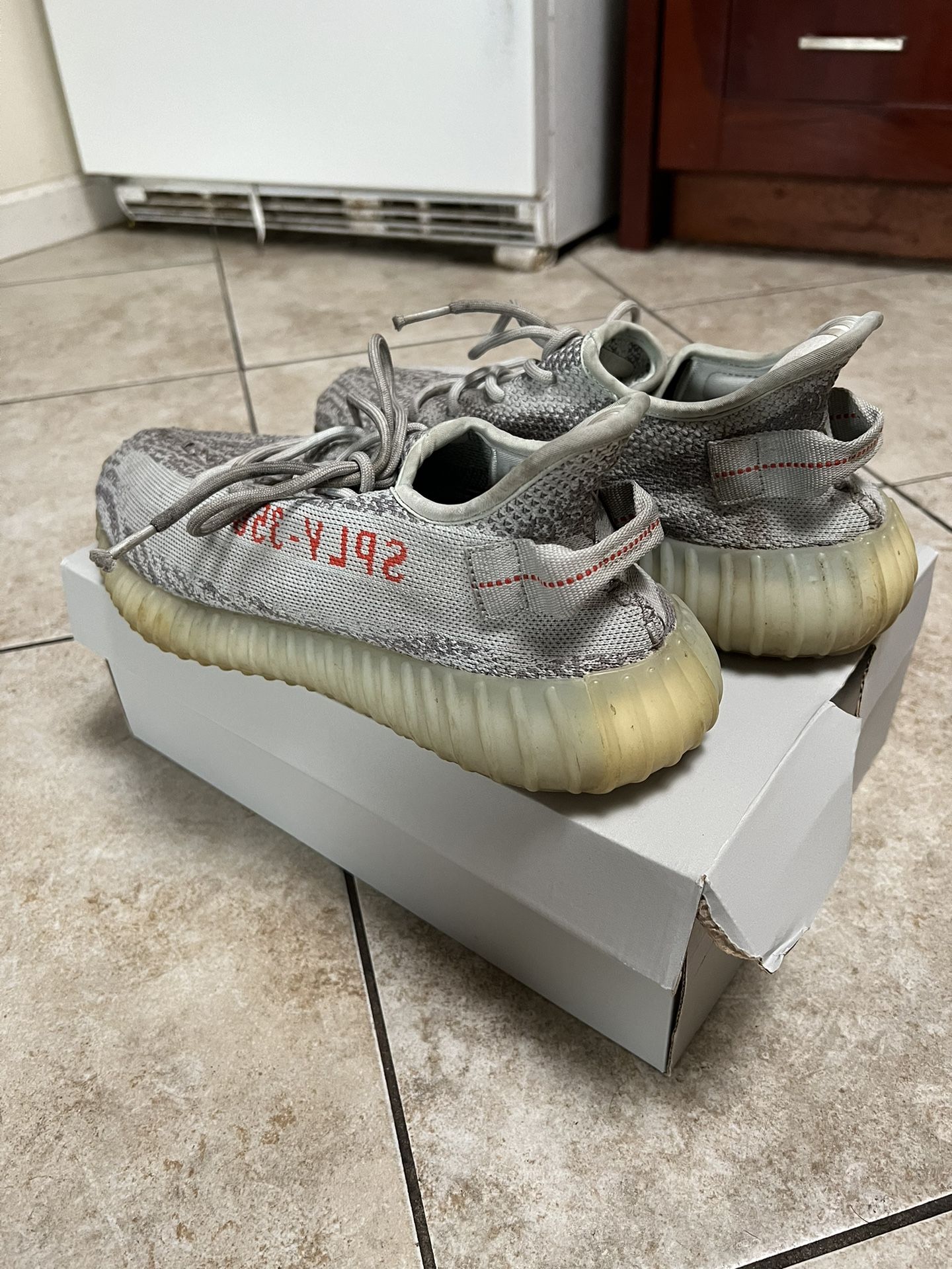 Yeezy 350 V2 “blue tint”