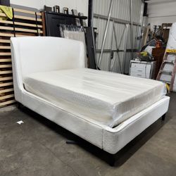 Queen Bed And Mattress $260