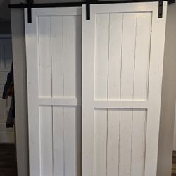 Real Wood Sliding Barn Doors