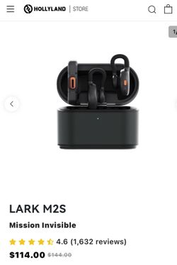 Microphone Hollyland m2s